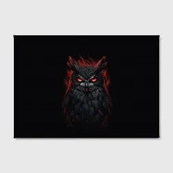 Холст прямоугольный Evil owl - фото 2