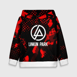 Детская толстовка 3D Linkin park краски текстуры