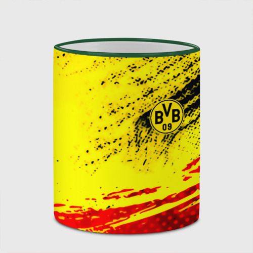 Кружка с полной запечаткой с принтом Borussia color краски спорт, фото #4