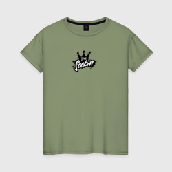 Soobin – Женская футболка хлопок с принтом купить со скидкой в -20%