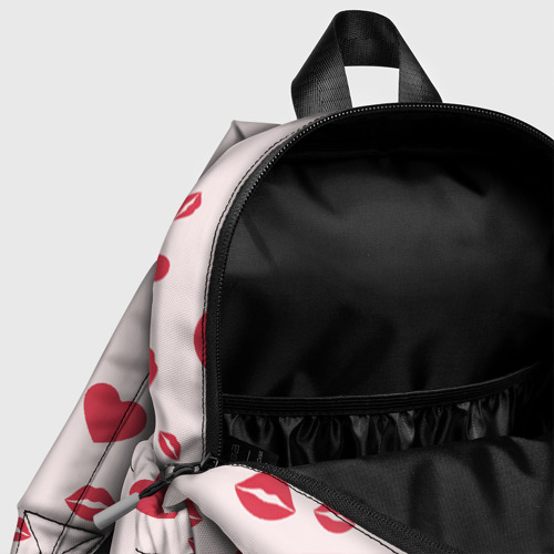 Детский рюкзак 3D Поцелуйчики паттерн - фото 6