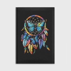 Ежедневник Ловец снов с бабочками и перышками