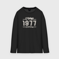 Мужской лонгслив oversize хлопок Лимитированный выпуск 1977