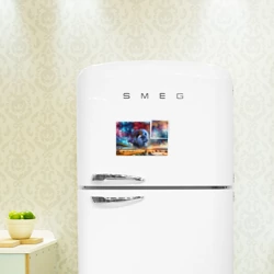 Магнитный плакат 3Х2 Небесный лев для пары львице - фото 2