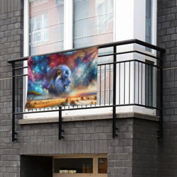 Флаг-баннер Небесный лев для пары львице - фото 2