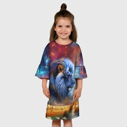 Детское платье 3D Небесный лев - фото 2