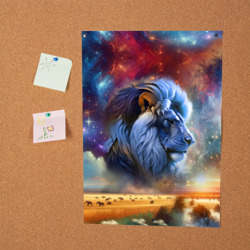 Постер Небесный лев для пары львице - фото 2