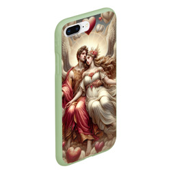 Чехол для iPhone 7Plus/8 Plus матовый Возрождение - ангелы - фото 2