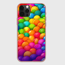 Радужные пупырки – Чехол для iPhone 12 Pro Max с принтом купить