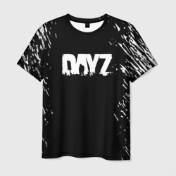 Мужская футболка 3D Dayz краски текстура