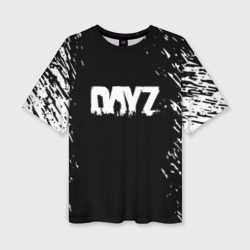 Женская футболка oversize 3D Dayz краски текстура