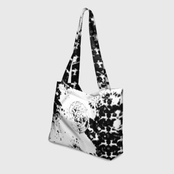 Пляжная сумка 3D Silent hill logo краски - фото 2