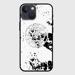 Чехол для iPhone 13 mini Silent hill logo краски