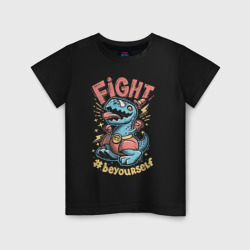 Детская футболка хлопок Fight Dark