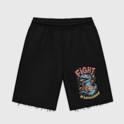 Мужские трикотажные шорты футер хлопок Fight Dark