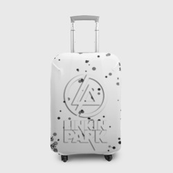 Чехол для чемодана 3D Linkin park текстура зима рок