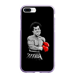 Чехол для iPhone 7Plus/8 Plus матовый Rocky Balboa