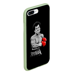 Чехол для iPhone 7Plus/8 Plus матовый Rocky Balboa - фото 2