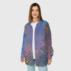 Женская рубашка oversize 3D Абстрактная мандала - фото 2