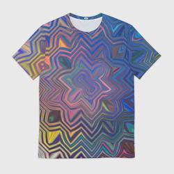 Мужская футболка 3D Абстрактная мандала