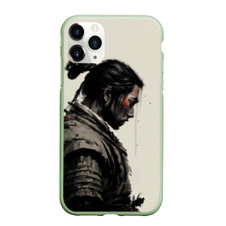 Чехол для iPhone 11 Pro Max матовый Самурай - Ghost of Thusima