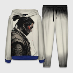 Женский костюм с толстовкой 3D Самурай - Ghost of Thusima