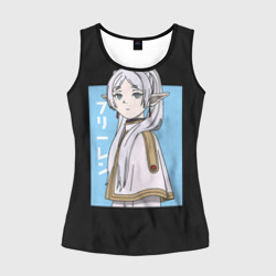 Женская майка 3D Фрирен арт