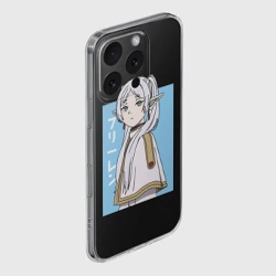 Чехол для iPhone 16 Pro Max силиконовый с защитой камеры Фрирен арт - фото 2