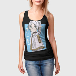 Женская майка 3D Фрирен арт - фото 2