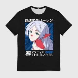 Мужская футболка 3D Frieren the slayer