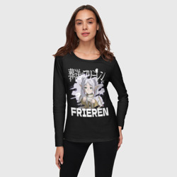 Женский лонгслив 3D Провожающая Фрирен - фото 2