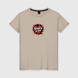 Stray Kids hearts – Женская футболка хлопок с принтом купить со скидкой в -20%