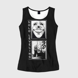 Женская майка 3D Solo leveling Commandments