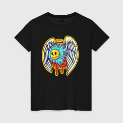 Ангельское солнце – Женская футболка хлопок с принтом купить со скидкой в -20%