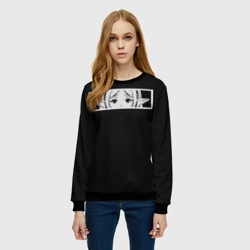 Женский свитшот 3D Взгляд Фрирен - фото 2