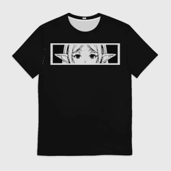 Мужская футболка 3D Взгляд Фрирен