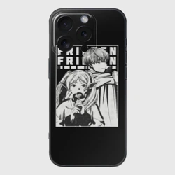 Чехол для iPhone 16 Pro силиконовый с защитой камеры Frieren and Himmel