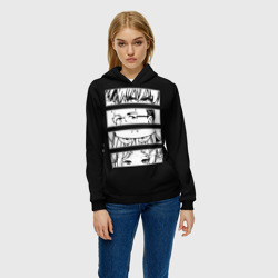 Женская толстовка 3D Взгляд героев - Фрирен - фото 2