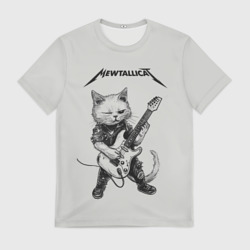 Мужская футболка 3D Mewtallica