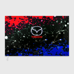 Флаг 3D Mazda краски абстракция спорт