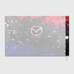 Флаг 3D Mazda краски абстракция спорт - фото 2