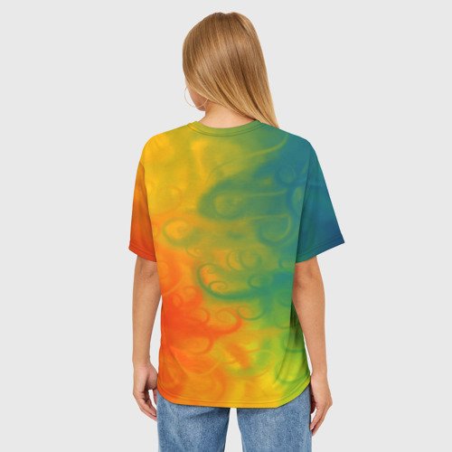 Женская футболка oversize 3D Апофегей с ошибкой , цвет 3D печать - фото 4