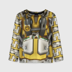Детский лонгслив 3D Deep roock galactic броня бурильщика