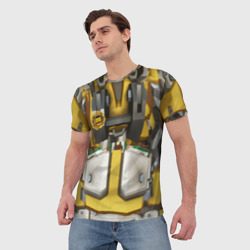 Мужская футболка 3D Deep roock galactic броня бурильщика - фото 2
