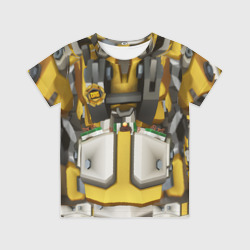 Детская футболка 3D Deep roock galactic броня бурильщика