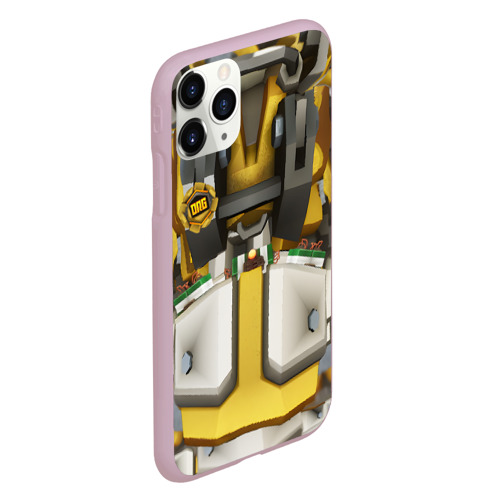 Чехол для iPhone 11 Pro матовый с принтом Deep roock galactic броня бурильщика, вид сбоку #3