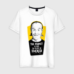 Georg Carlin – Мужская футболка хлопок с принтом купить со скидкой в -20%