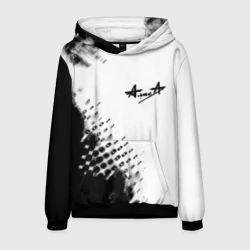 Мужская толстовка 3D Алиса краски текстура