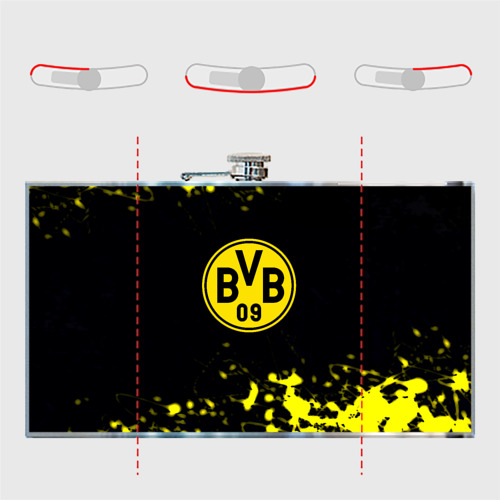 Фляга Borussia краски жёлтые - фото 5