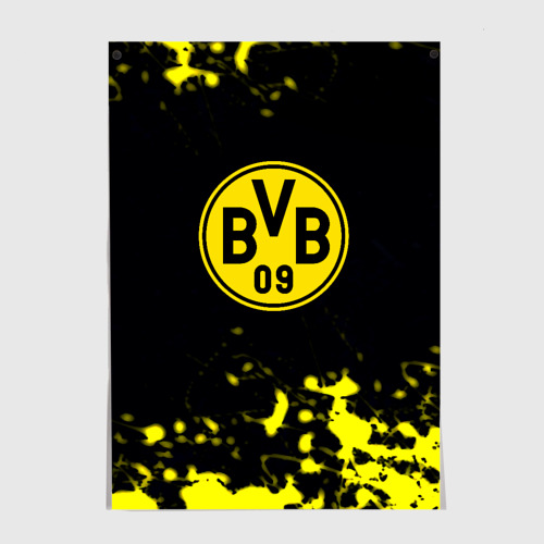 Постер Borussia краски жёлтые